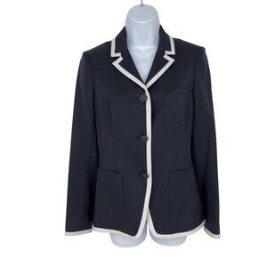 Rag & Bone Women's Long Sleeve Redgrave Piped Blazer Size 2
